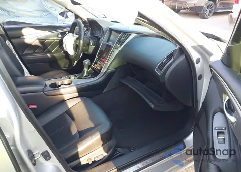 2016 Infiniti Q50 Premium from USA, damaged, VIN JN1CV7AP0GM202801